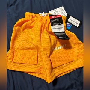 Bauer xxs youth cup pants/ jock for hockey